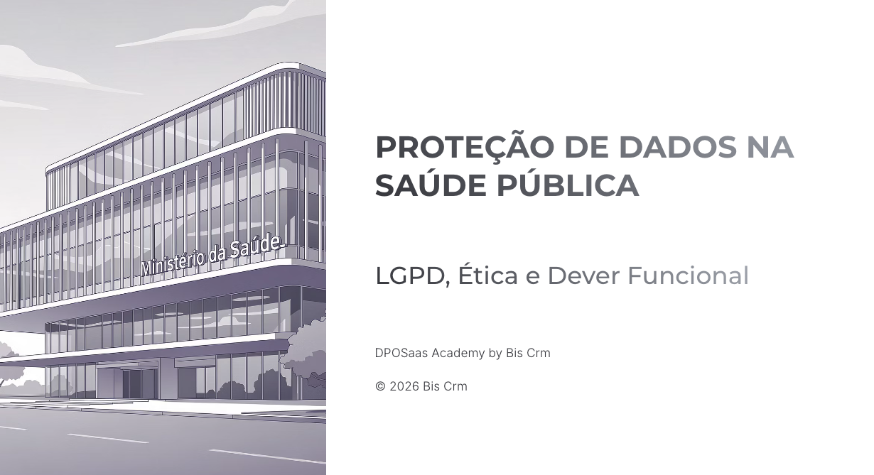 Publico - Proteção de Dados na Saúde Pública - Individual